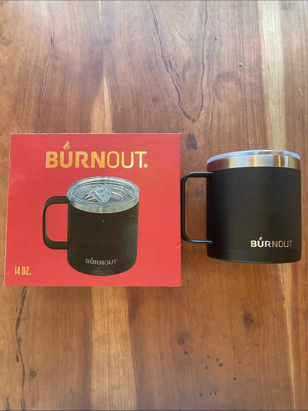 BURNOUT Mug Aerospace Engineer Designed Mug to Keep Drinks Hot, Not Scalding